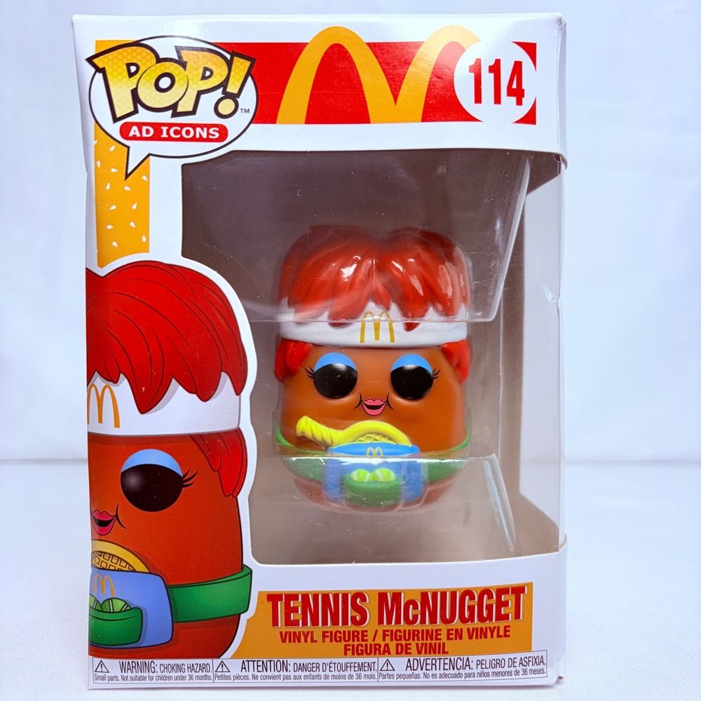 Funko Pop McDonald's Tennis McNugget 114 Ad Icons Vinyl Figure Brown